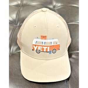 YETI VW Bus Coastal‎ Camper Collection Roped Snapback Trucker Hat Rare Retired